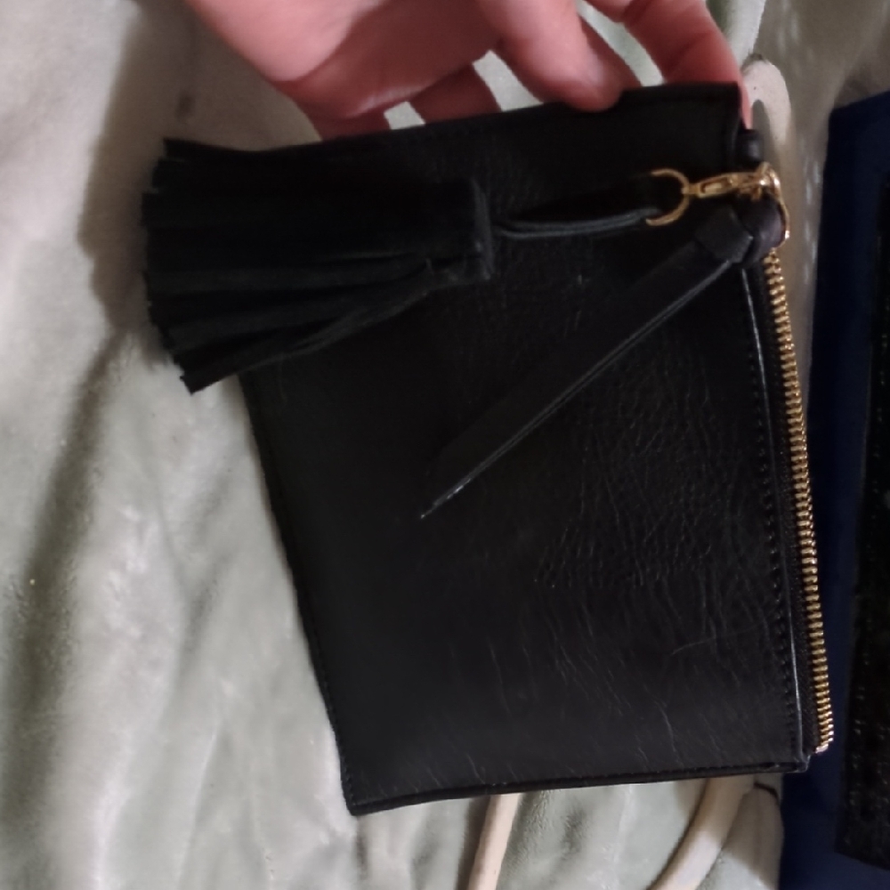 Black Tassel Women's Clutch